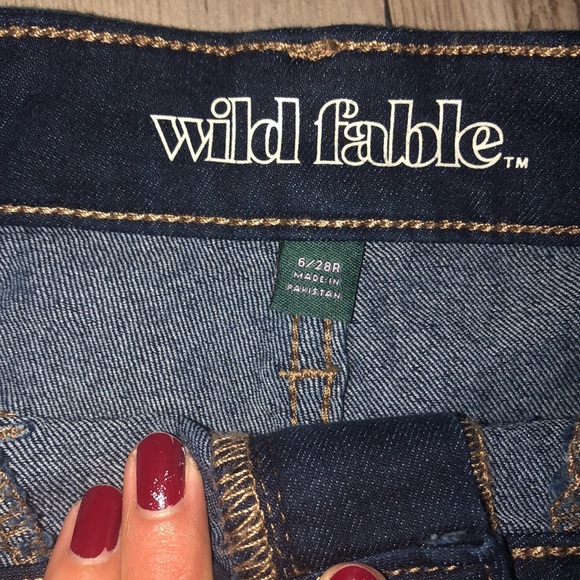 Wild fable target brand high waste denim shorts - Picture 2 of 3